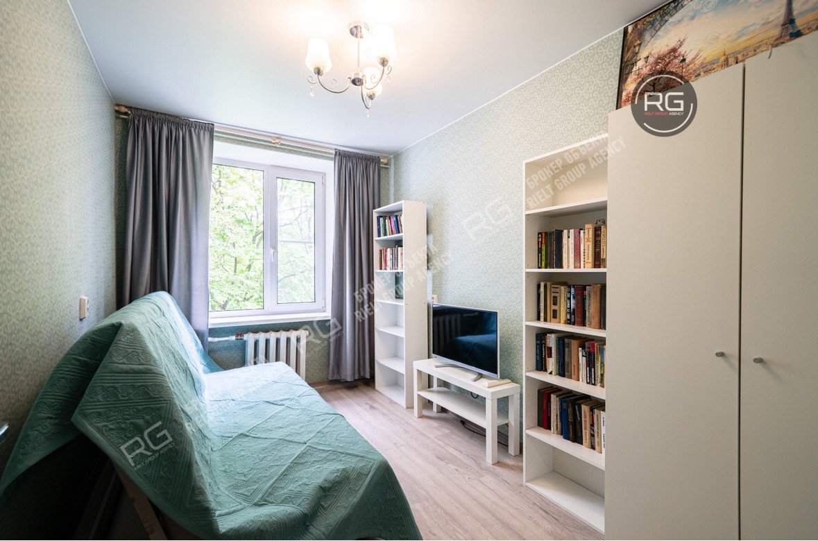   3-к квартира недалеко от метро, 53 кв.м. 