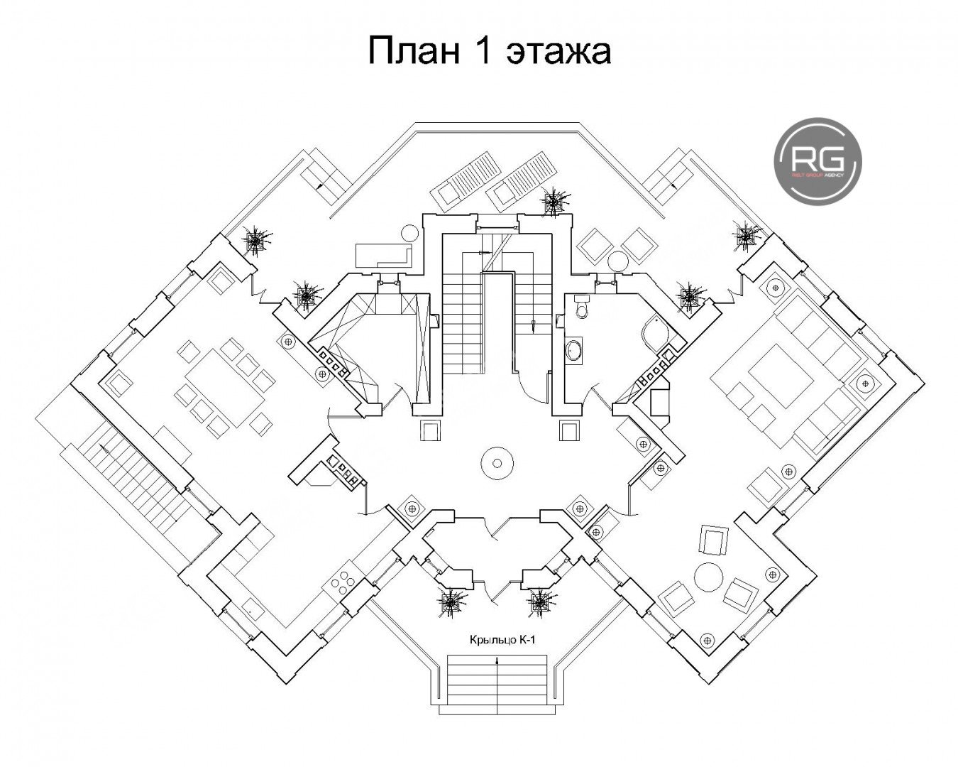   Кирпичный дом 685 м2, 685 кв.м. 