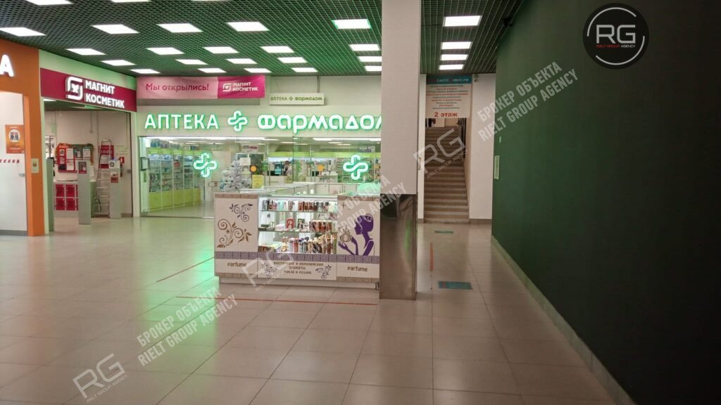   Аренда 1596 м2 в ТЦ, 2 этаж, 1596 кв.м. 