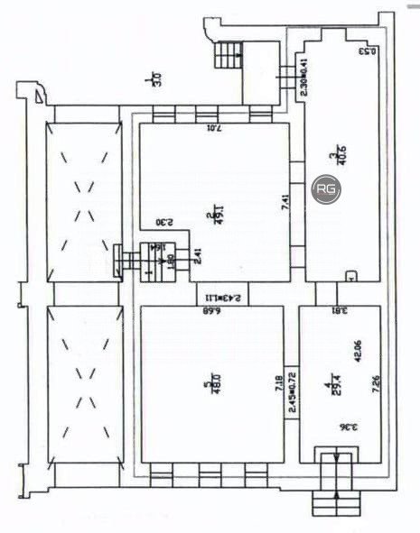   Аренда центр фасад трафик 170м2, 170 кв.м. 