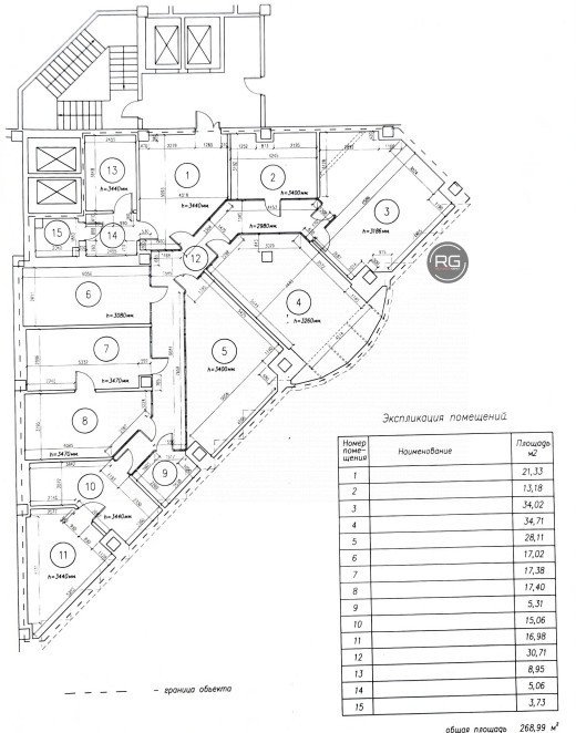   Аренда офиса 289,4 м² класс B+, 289.4 кв.м. 