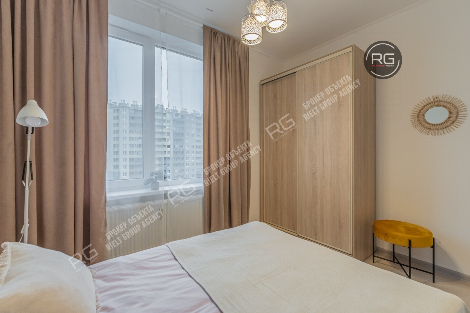   Дизайнерская 1к. квартира, 31 кв.м. 
