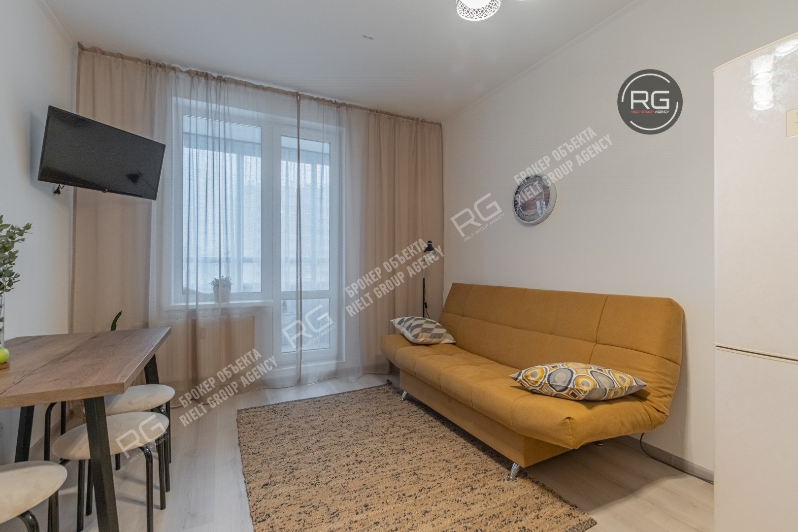   Дизайнерская 1к. квартира, 31 кв.м. 