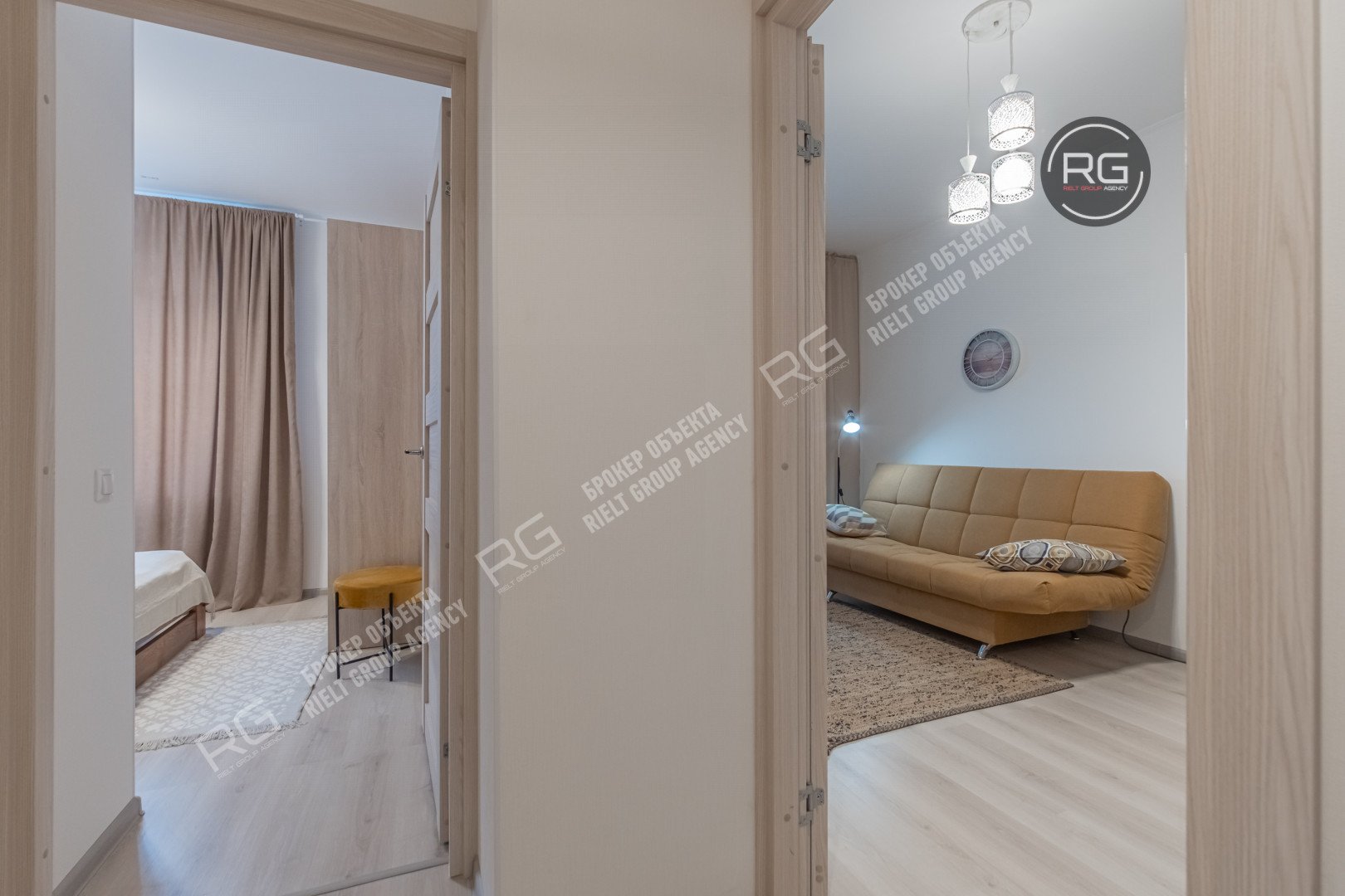   Дизайнерская 1к. квартира, 31 кв.м. 