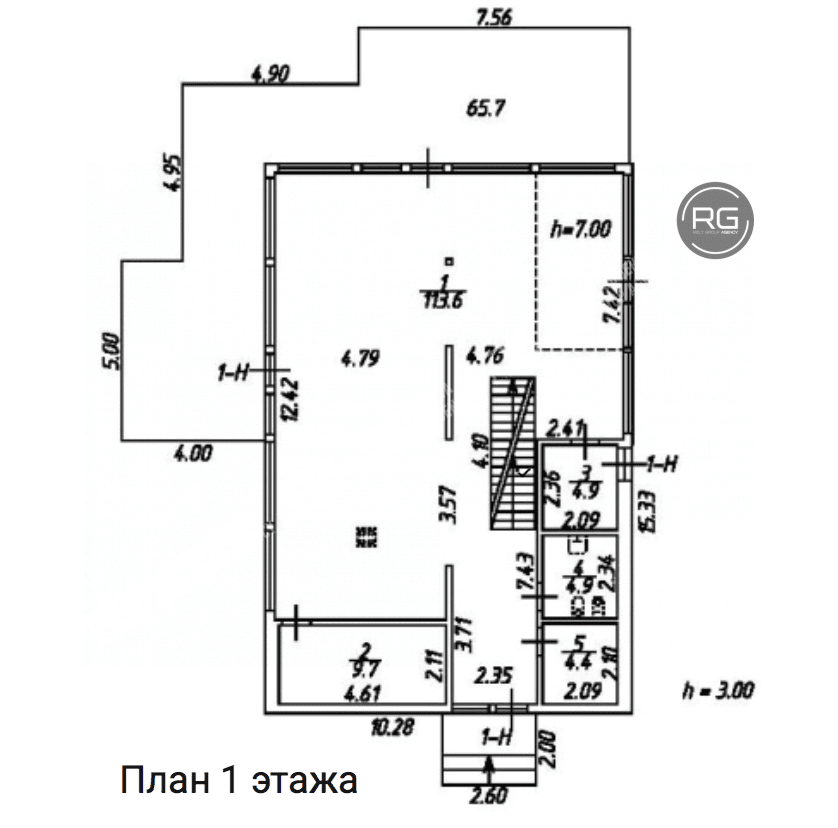   Фахверк с дизайнерской отделкой, 480 кв.м. 