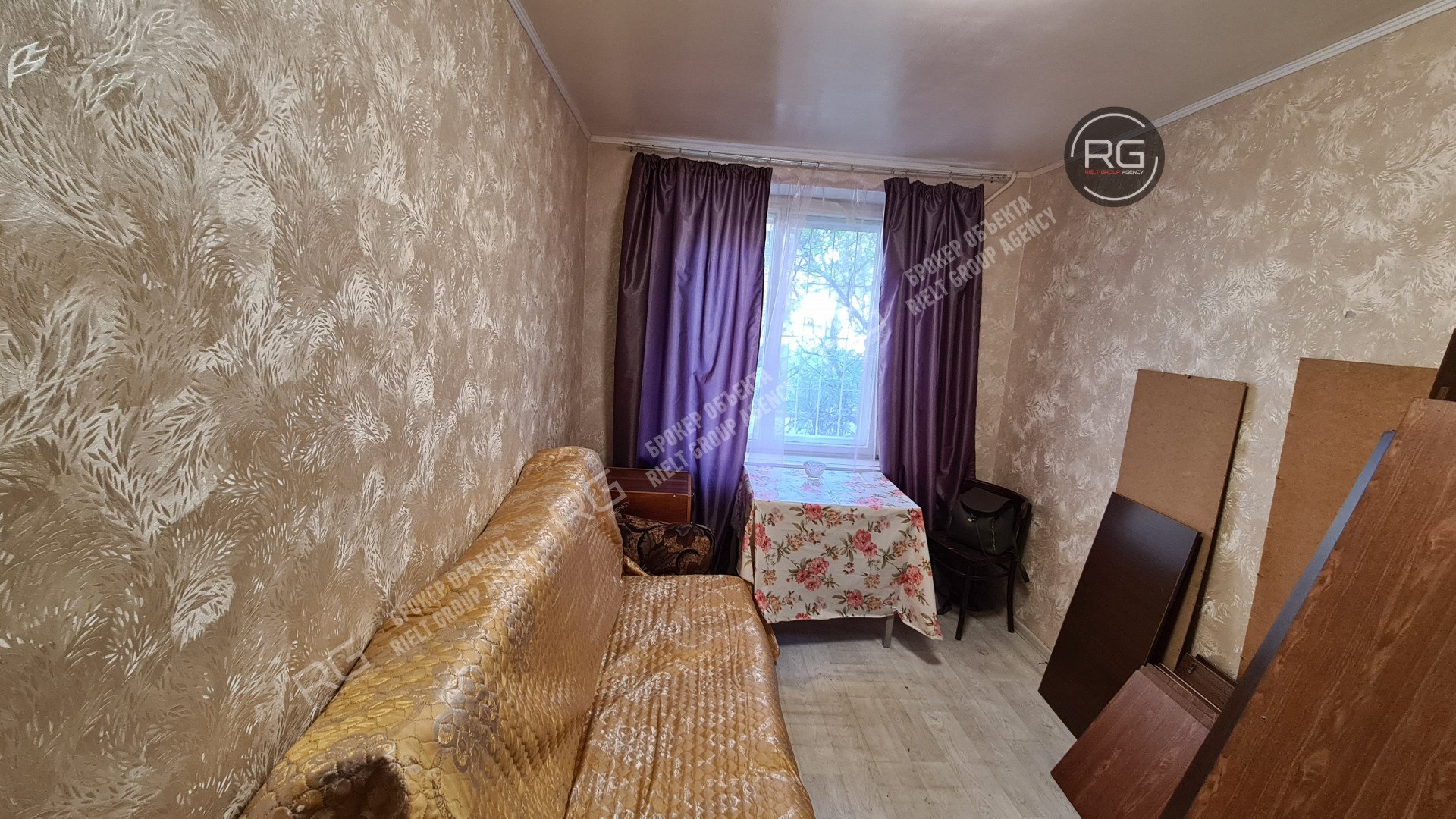   Комната в 3х к квартире, 76 кв.м. 