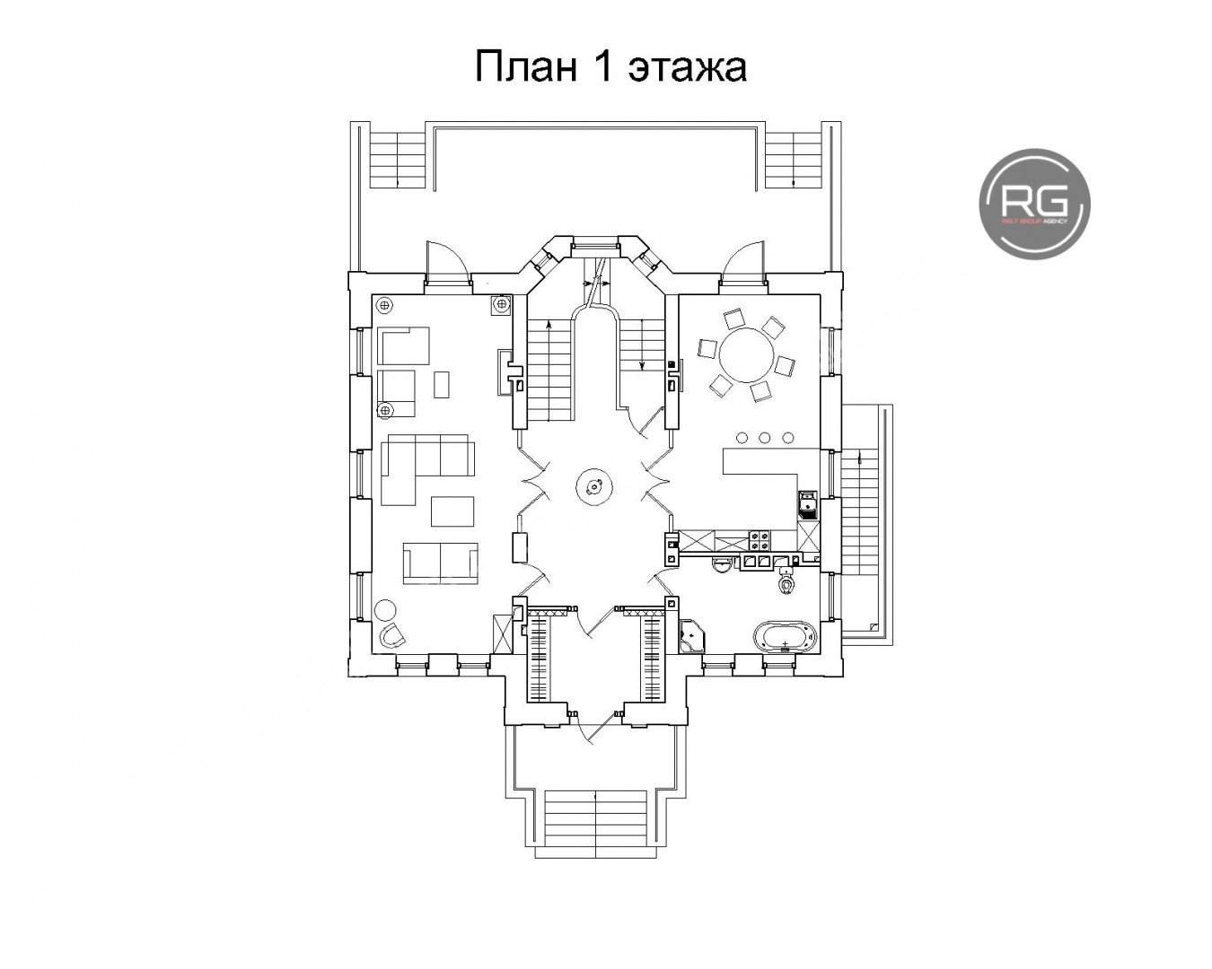   Коттедж 453м2 на участке 15 соток, 453 кв.м. 