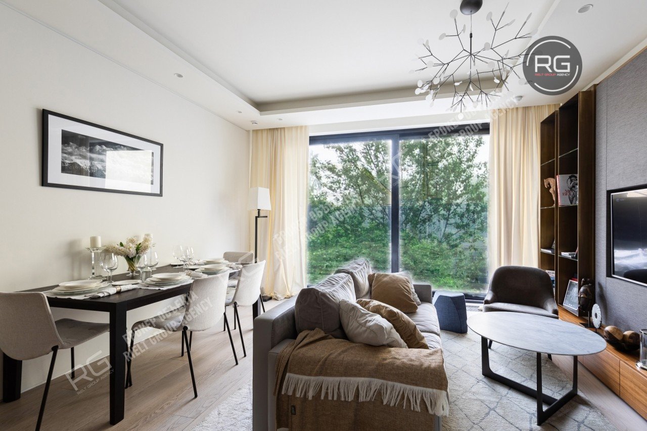   Квартира De Luxe с 1 спальней, 51.34 кв.м. 