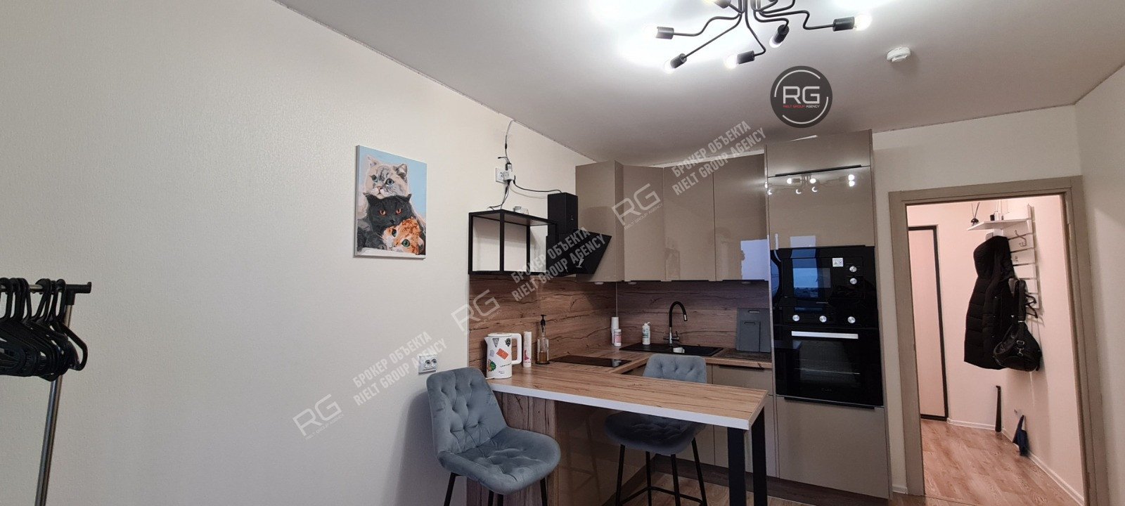   Квартира с мебелью, 21 кв.м. 