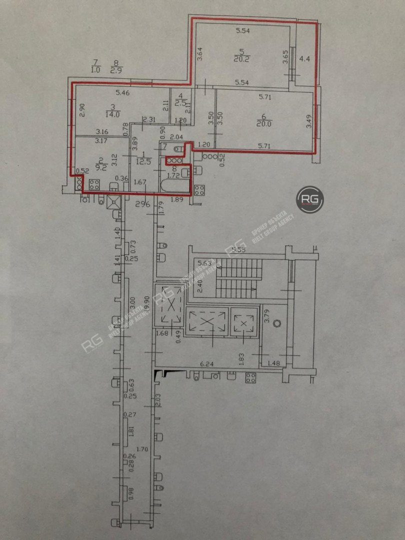   Квартира с ремонтом, 83 кв.м. 