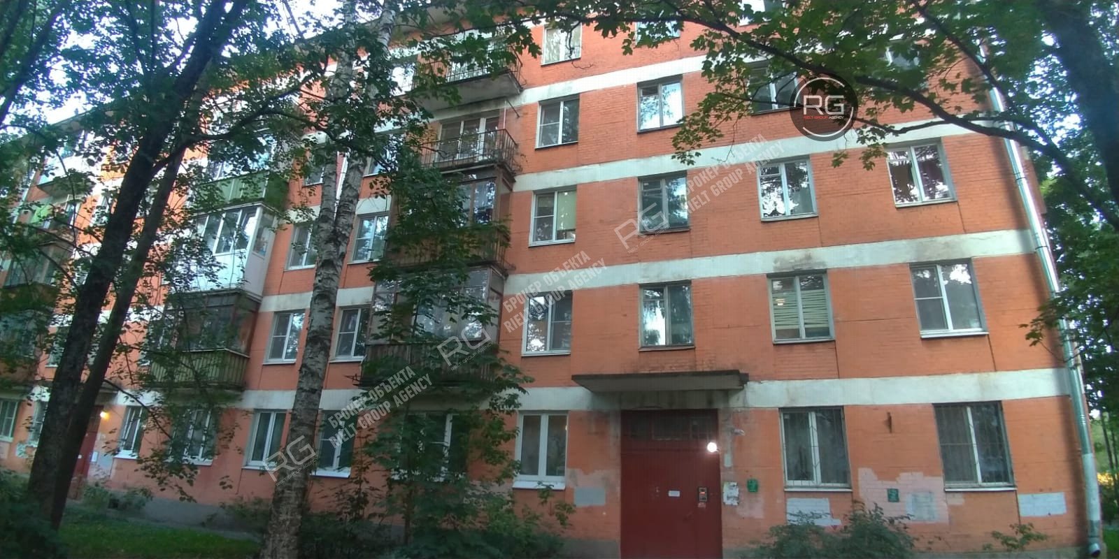   Уютная квартира с балконом, 44.1 кв.м. 