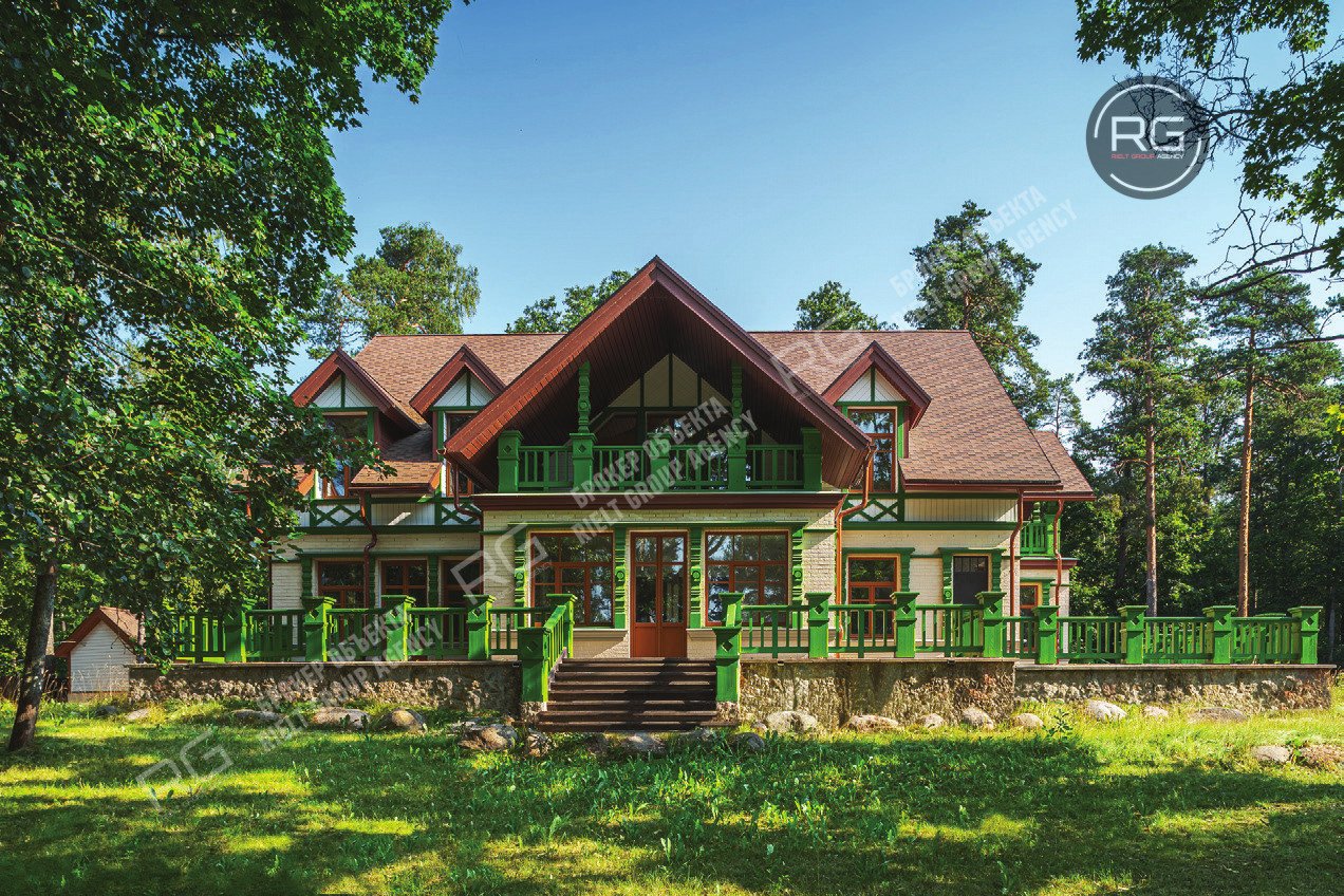   Вилла в стиле «русская усадьба», 710 кв.м. 