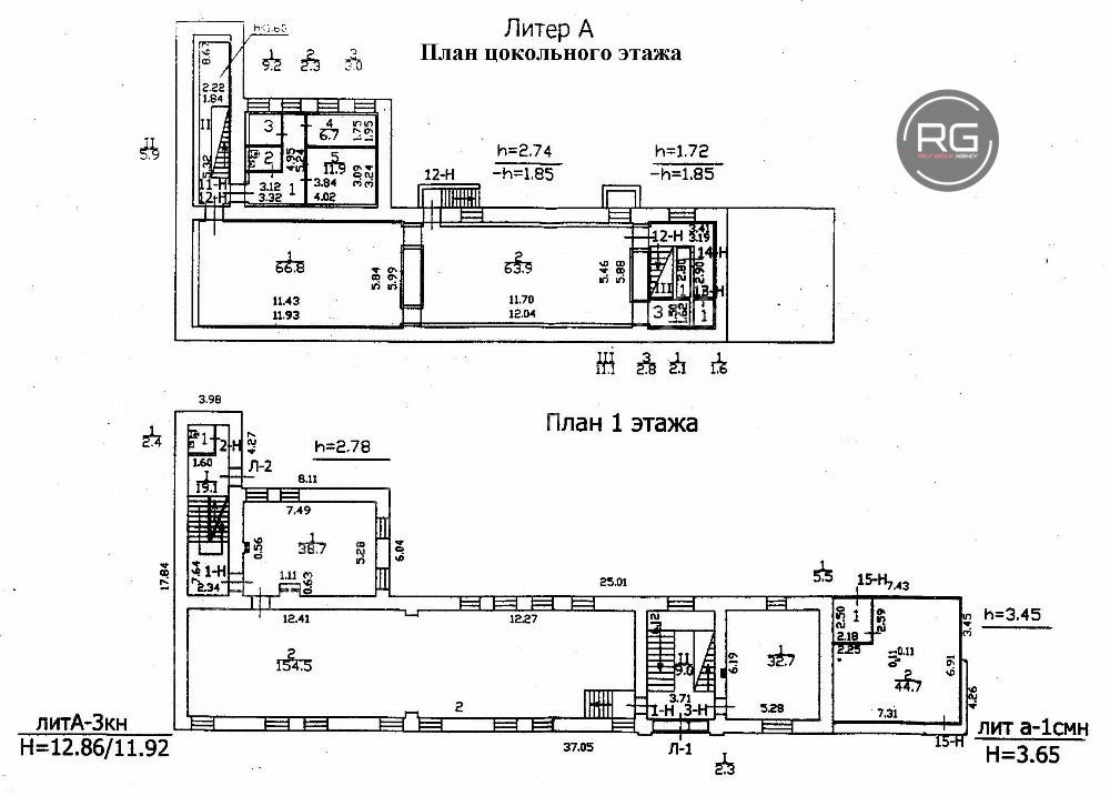   Здание 1052м2  у метро в центре, 1052 кв.м. 