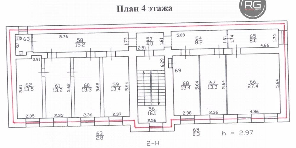   Здание 894м2 центр, 894 кв.м. 