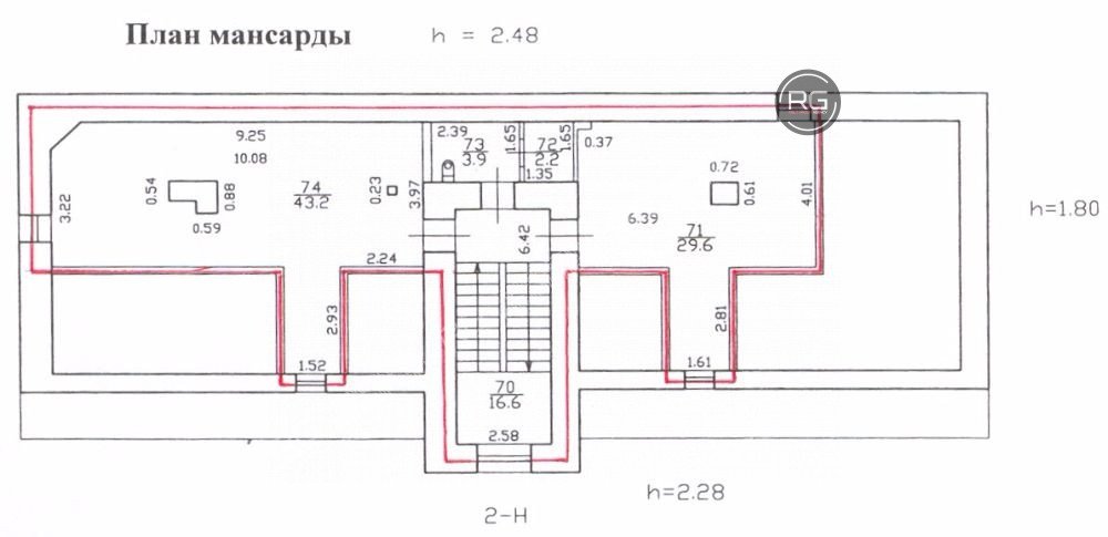   Здание 894м2 центр, 894 кв.м. 